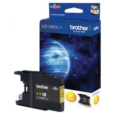 TINTA BROTHER LC-1280XLY AMARILLO ALTA CAPACIDAD (Espera 4 dias) en Huesoi