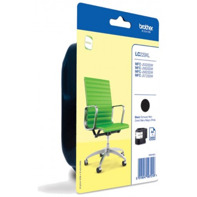 TINTA BROTHER LC-229XLBK NEGRO ALTA CAPACIDAD 2.400PAG (Espera 4 dias) en Huesoi