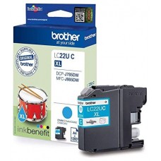 TINTA BROTHER LC22UC CYAN 1200PAG (Espera 4 dias) en Huesoi