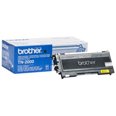 TONER BROTHER TN2000 NEGRO 2.500PAG (Espera 4 dias) en Huesoi