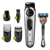 RECORTADORA DE BARBA BRAUN BT5260 + GILLETTE F5 en Huesoi