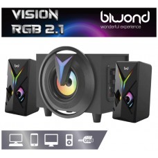Altavoces Gaming 2x4W + 1 Woofer 8W VISION RGB 2.1 Biwond (Espera 2 dias) en Huesoi