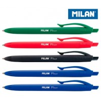 BLÍSTER 5 BOLÍGRAFOS P1 TOUCH (2 AZUL, NEGRO, ROJO Y VERDE) MILAN BWM10321 (Espera 4 dias) en Huesoi