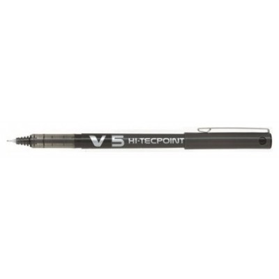 BOLIGRAFO ROLLER TINTA LIQUIDA V5 NEGRO PILOT BX-V5-B (MIN12) (Espera 4 dias) en Huesoi