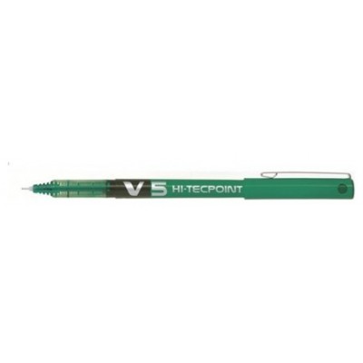 BOLIGRAFO ROLLER TINTA LIQUIDA V5 VERDE PILOT BX-V5-G (MIN12) (Espera 4 dias) en Huesoi