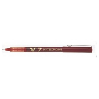 BOLIGRAFO ROLLER TINTA LIQUIDA V7 ROJO PILOT BX-V7-R (MIN12) (Espera 4 dias) en Huesoi