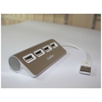 HUB 4 PUERTOS USB2.0 ALU-2 ALUMINIO COOLBOX (Espera 4 dias) en Huesoi