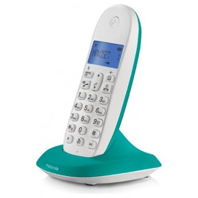 MOTOROLA C1001 LB+ Telefono DECT Turquesa en Huesoi
