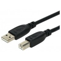 CABLE USB 2.0 IMPRESORA TIPO USB A/M-B/M 3 M NEGRO 3GO (Espera 4 dias) en Huesoi