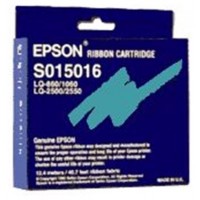 Epson LQ-670/680/860/1060/2500/2550 DLQ-2000 Cinta Nylon Negro (S015016) en Huesoi