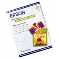 Epson Papel Autoadhesivo Especial HQ. A4, 10 Hojas de 167g. en Huesoi