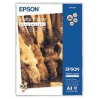 Epson Papel Mate de Alto Gramaje, A4, 50 Hojas de 167g. Matte Paper Heavy Weight en Huesoi