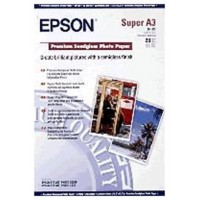 Epson Papel Fotografico Semibrillo (Premium SemiGlossy Photo) A3+, 20 Hojas - 250g. en Huesoi