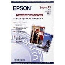 Epson Papel Fotografico Semibrillo (Premium SemiGlossy Photo) A3+, 20 Hojas - 250g. en Huesoi