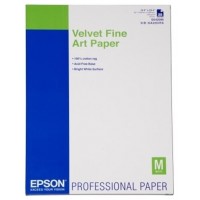 Epson GF Papel Velvet Fine Art. A2, 25h, 260g/m2 en Huesoi