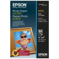Epson Papel Photo Paper Glossy 10x15cm 50 hojas 200 grs en Huesoi