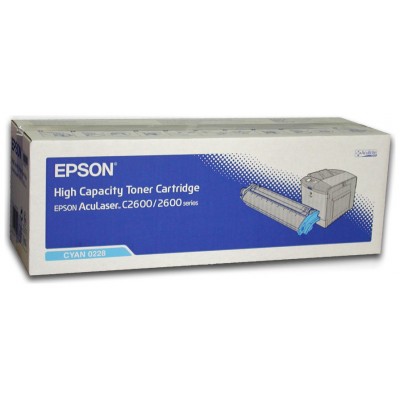 Epson Aculaser C-2600/2600N Toner Cian Alta Capacidad en Huesoi