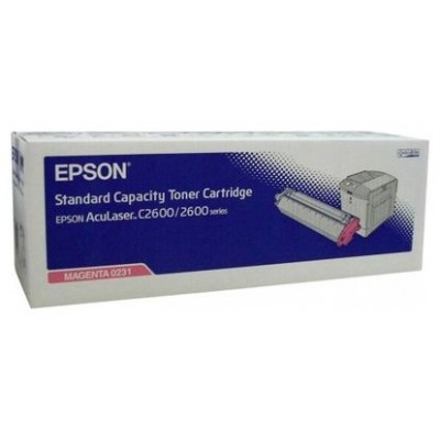 Epson Aculaser C-2600/2600N Toner Magenta en Huesoi