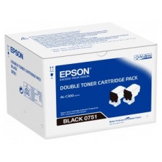 EPSON Doble pack tóner Negro AL-C300 en Huesoi