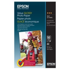 EPSON Value Glossy Photo Paper - A4 - 50 Hojas en Huesoi