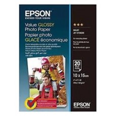 Epson Papel foto Brillante 10x15cm - 20 Hojas en Huesoi