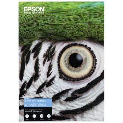 EPSON papel Fine Art Cotton Smooth Natural 300 g/m2 - A2 en Huesoi