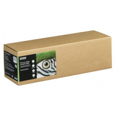 EPSON papel Fine Art Cotton Smooth Bright 17" "  x 15m" en Huesoi