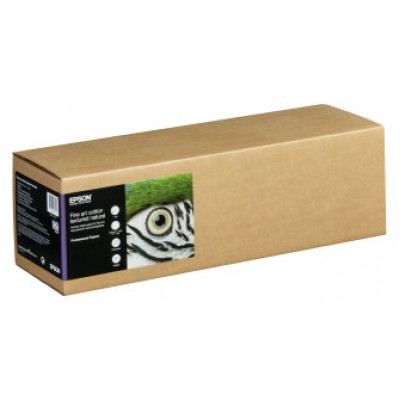 " EPSON papel Fine Art Cotton Textured Natural 17" "  x 15m" en Huesoi