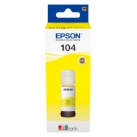 TINTA EPSON 104 ORI AMARILLO C13T00P440 en Huesoi