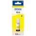 Epson Botella Tinta Ecotank 104 Amarillo en Huesoi