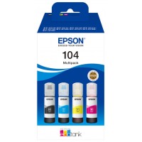 Epson Botellas Multipack Ecotank 104 4 Colores en Huesoi