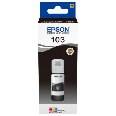 Epson Botella Tinta Ecotank 103 Negro en Huesoi