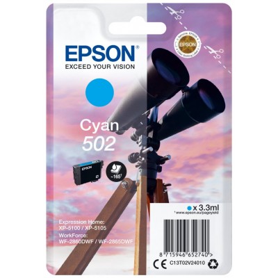 Epson Cartucho 502 Cyan en Huesoi
