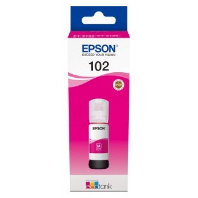 Epson Botella Tinta Ecotank 102 Magenta en Huesoi