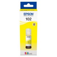 TINTA EPSON 102 ORI AMARILLO C13T03R440 en Huesoi