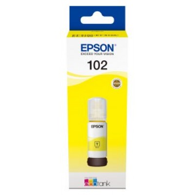 Epson Botella Tinta Ecotank 102 Amarillo en Huesoi