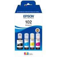 Epson Botellas Multipack Ecotank 102 4 Colores en Huesoi