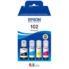 Epson Botellas Multipack Ecotank 102 4 Colores en Huesoi