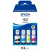 Epson Botellas Multipack Ecotank 102 4 Colores en Huesoi