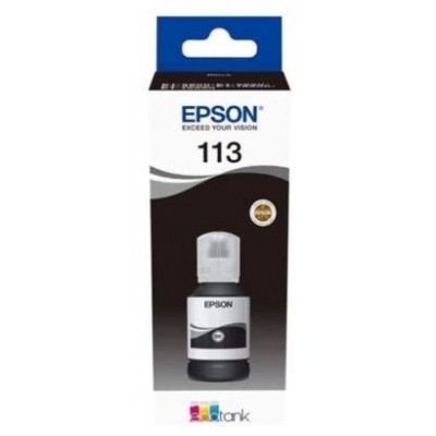 Epson Botella Tinta Ecotank 113 Negro en Huesoi