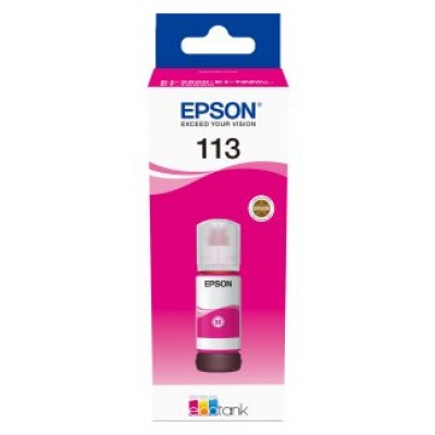 Epson Botella Tinta Ecotank 113 Magenta en Huesoi