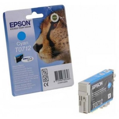 CARTUCHO EPSON CYAN T0712 en Huesoi