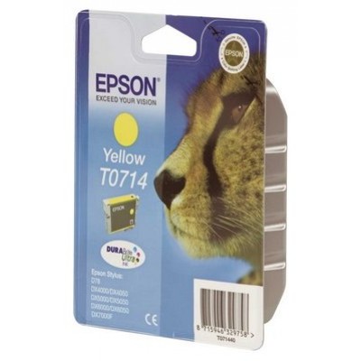 Epson Cartucho T0714 Amarillo en Huesoi
