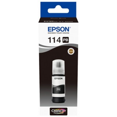 EPSON Botella negro photo 70 ml Ecotank ET-8500 / ET-8550 114 en Huesoi