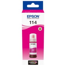 Epson Botella Tinta Ecotank 114 Magenta en Huesoi