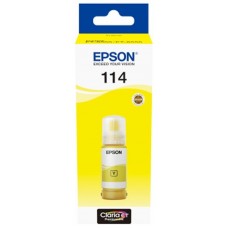 Epson Botella Tinta Ecotank 114 Amarillo en Huesoi