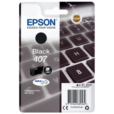 EPSON Ink Cartridge L Black 2,6k 407 teclado en Huesoi