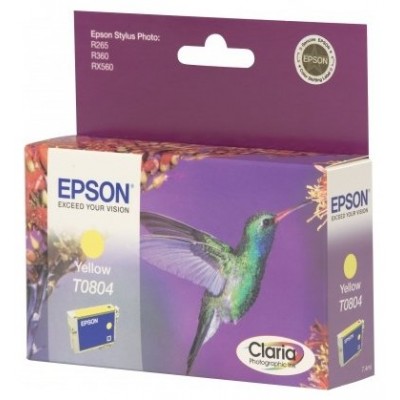 Epson Stylus Photo R-265/360/RX-560/585/685 Cartucho Amarillo en Huesoi