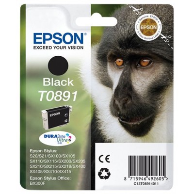 Epson Stylus S20/SX105/SX205/405 Cartucho Negro (Radiofrecuencia + acoustic magnetic) en Huesoi