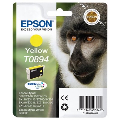 Epson Stylus S20/SX105/SX205/405 Cartucho Amarillo en Huesoi